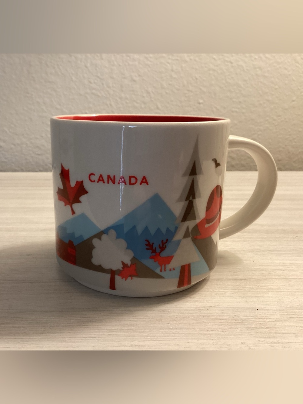Starbucks Canada You Are Here Mug, a 14-ounce IEC